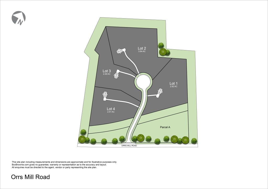 Trestle Woods - Site Map Image